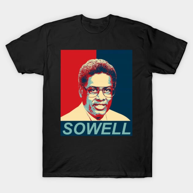 Thomas Sowell T-Shirt by dyazagita